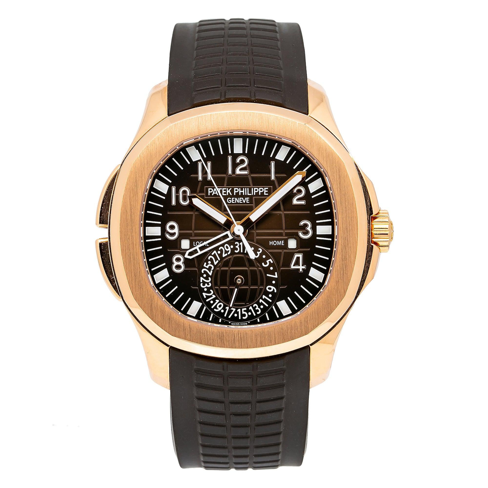 Patek Philippe Aquanaut 5164R-001 40MM Brown Dial With Rubber Bracelet
